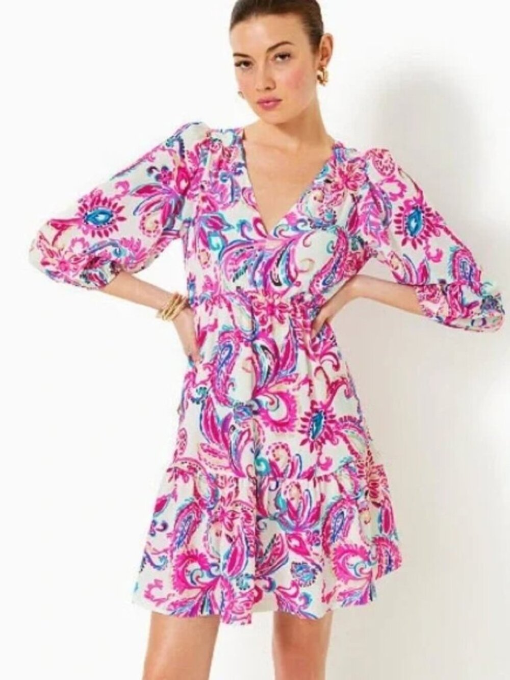 Lilly Pulitzer NWT,  Size 10, Deacon 3/4 Sleeve Dress